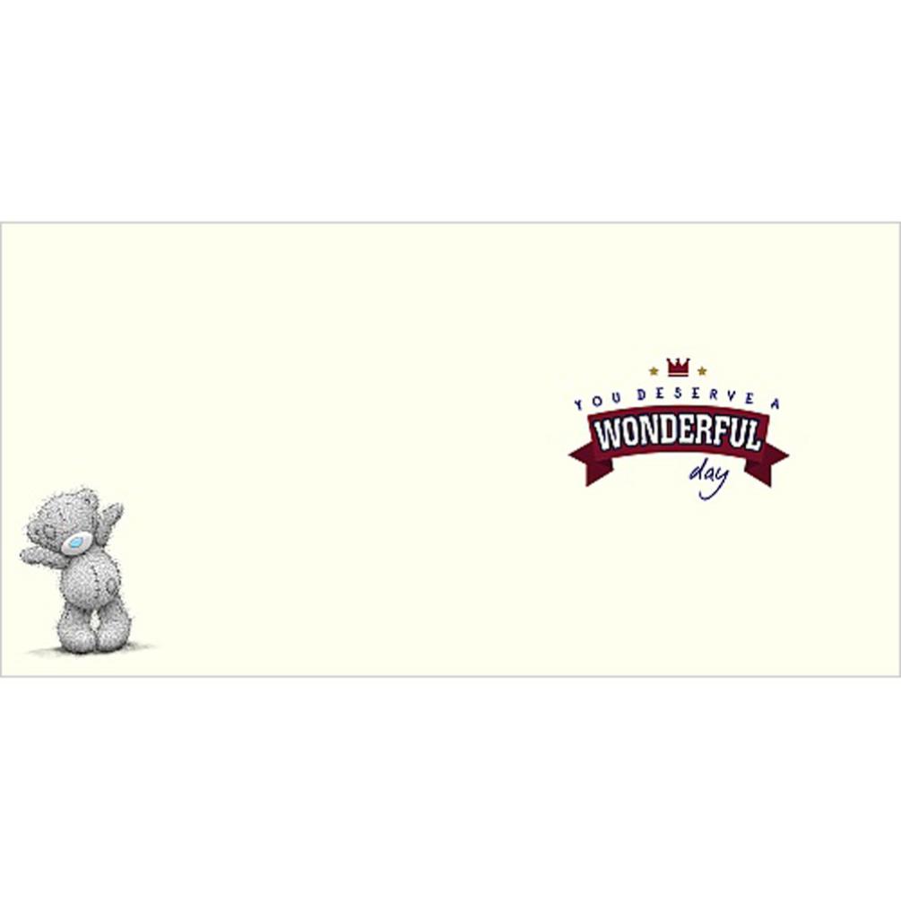 Daddy I Love You Me To You Bear Father Day Card Extra Image 1